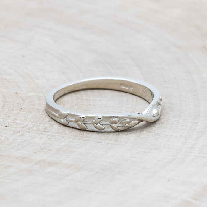 TWISTED LEAF STACKING BAND-2