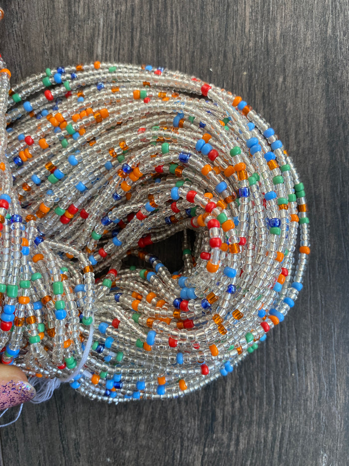 Vera -Colored Waist Bead