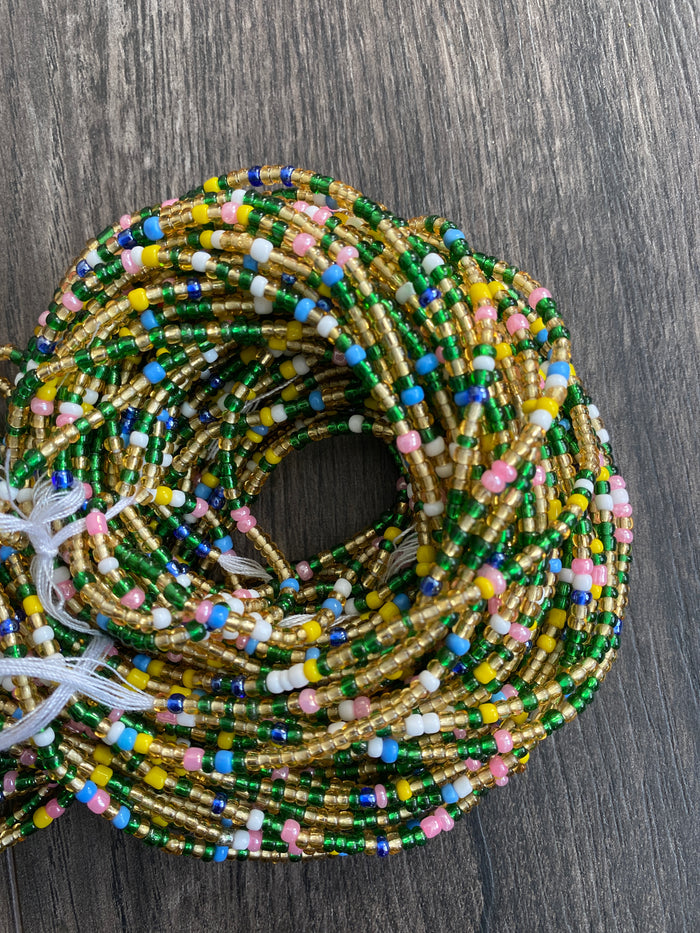 Waist Bead, Multicolored waistbeads