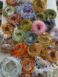 Wholesale African Waist Beads – Crystal Tie-On Strands 30”-36” (Bulk 25pcs Pack)