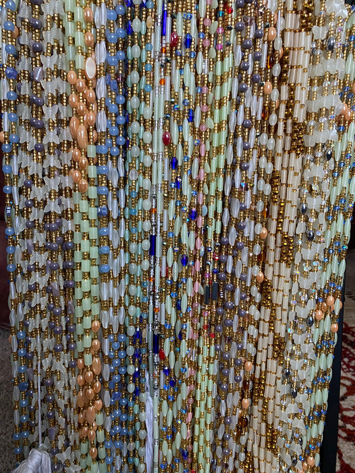 Wholesale Waist Beads | Glow in the dark | African Waist Beads for Resale | Randomly Chosen | 25 Waist Beads | 45"-50".